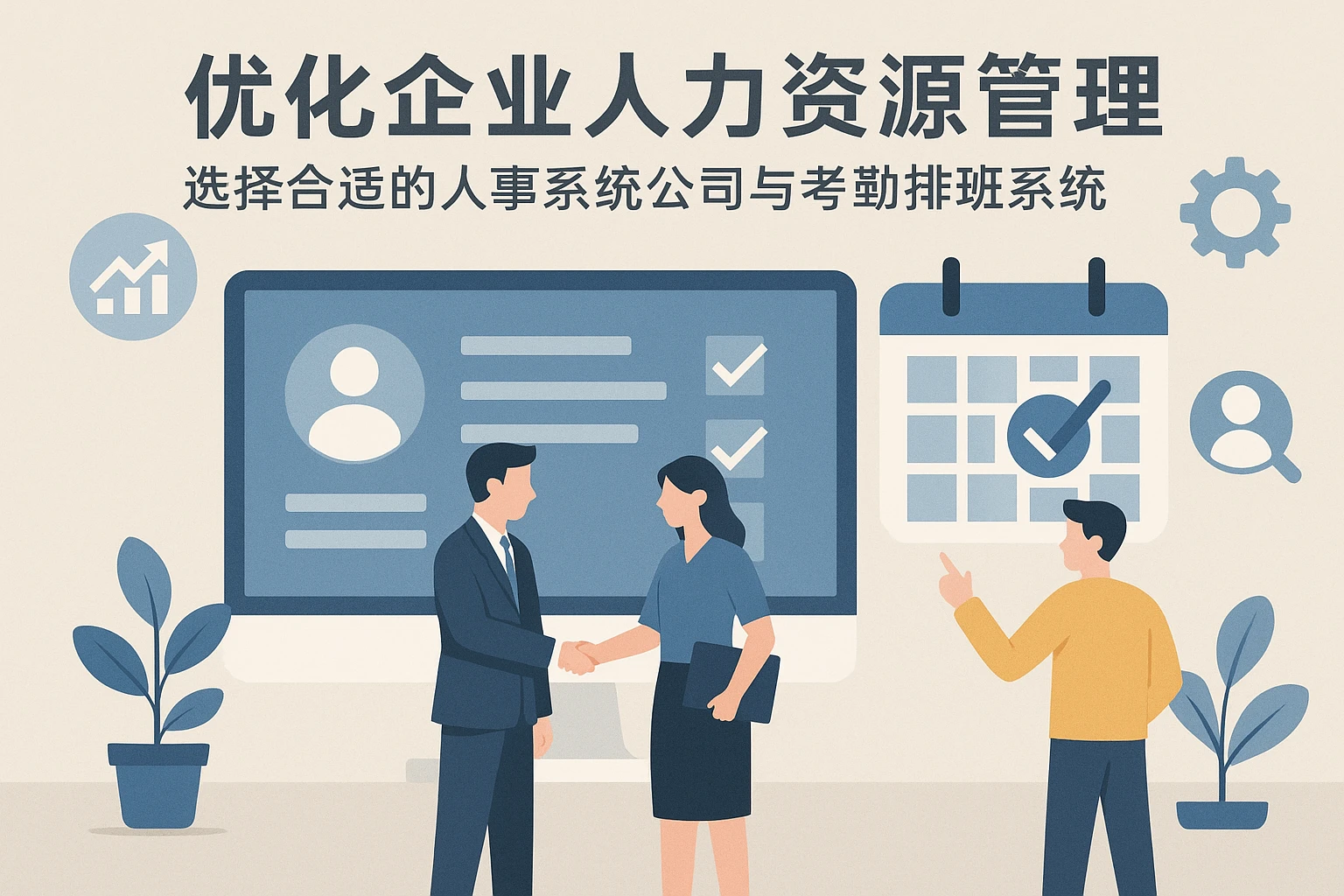 优化企业人力资源管理：选择合适的人事系统公司与考勤排班系统