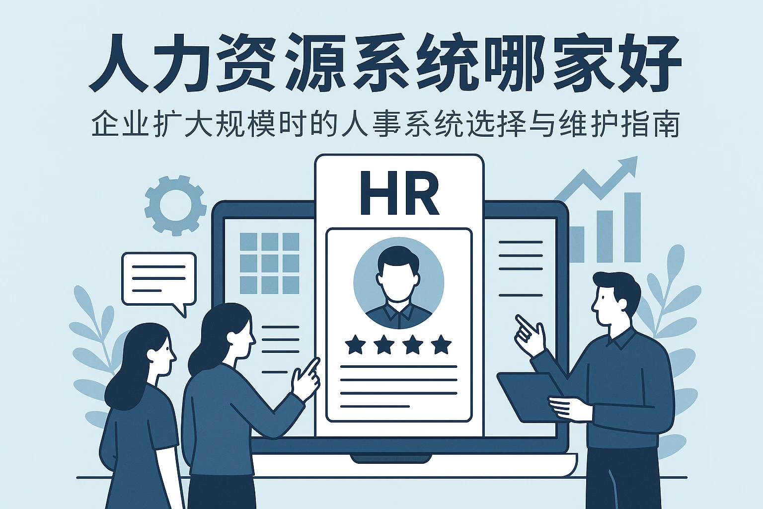 人力资源系统哪家好：企业扩大规模时的人事系统选择与维护指南