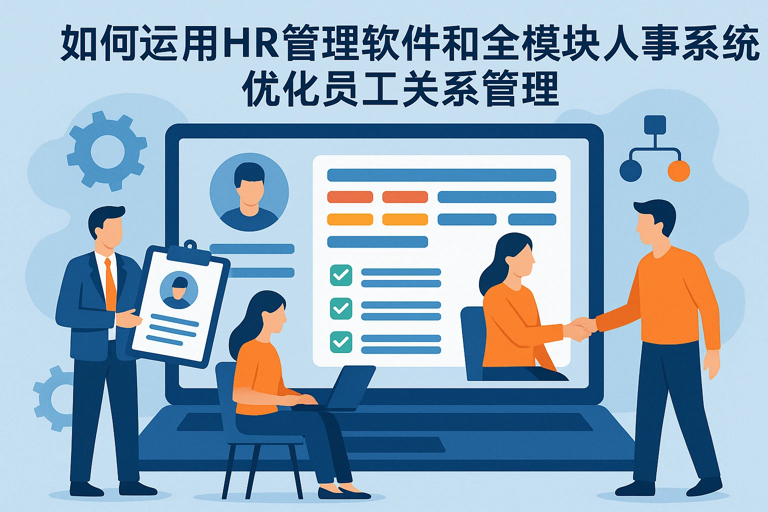 如何运用HR管理软件和全模块人事系统优化员工关系管理