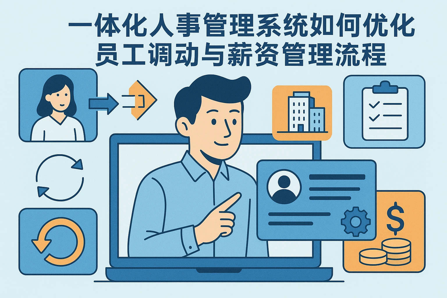 一体化人事管理系统如何优化员工调动与薪资管理流程