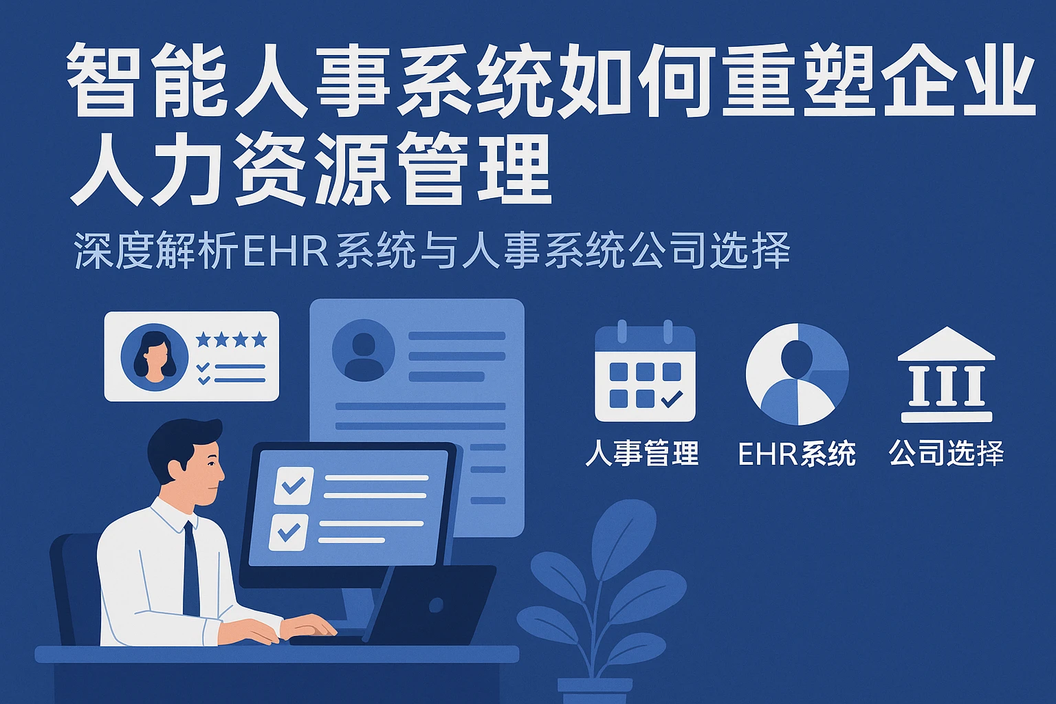智能人事系统如何重塑企业人力资源管理 - 深度解析ehr系统与人事系统公司选择