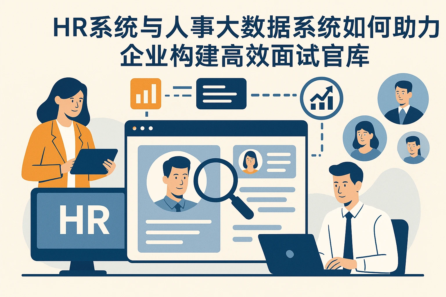 HR系统与人事大数据系统如何助力企业构建高效面试官库