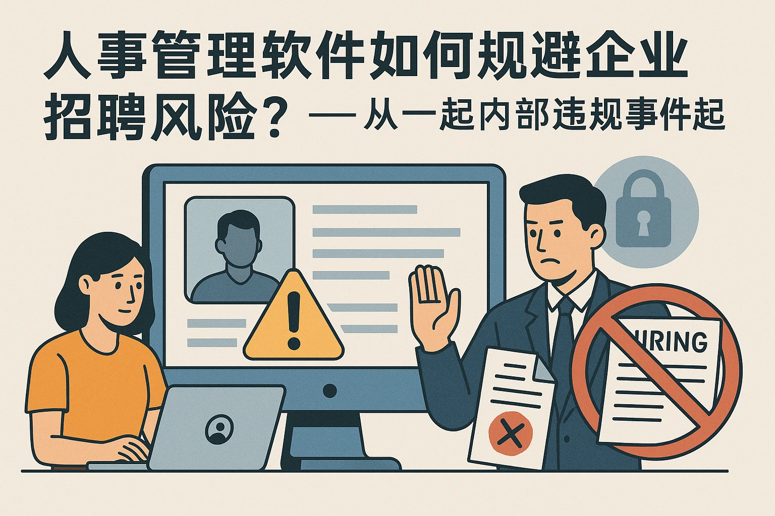 人事管理软件如何规避企业招聘风险？——从一起内部违规事件说起