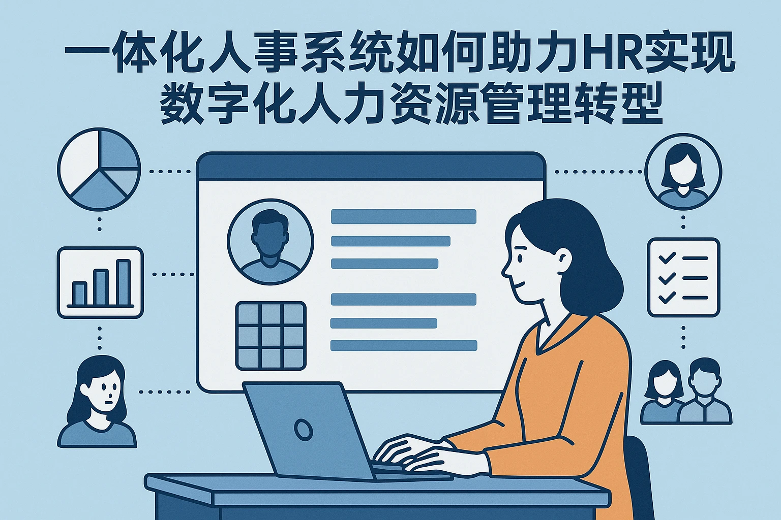 一体化人事系统如何助力HR实现数字化人力资源管理转型