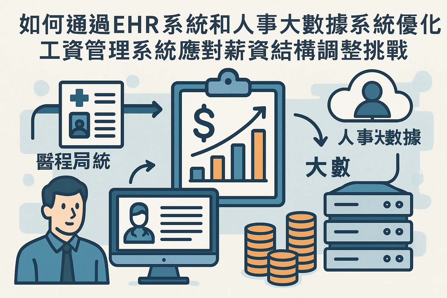 如何通过EHR系统和人事大数据系统优化工资管理系统应对薪资结构调整挑战