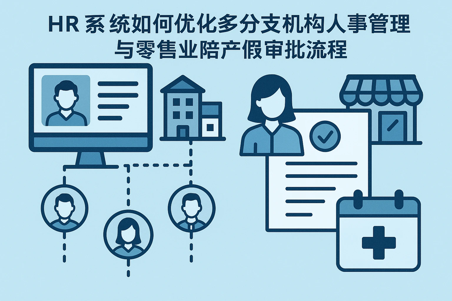 HR系统如何优化多分支机构人事管理与零售业陪产假审批流程