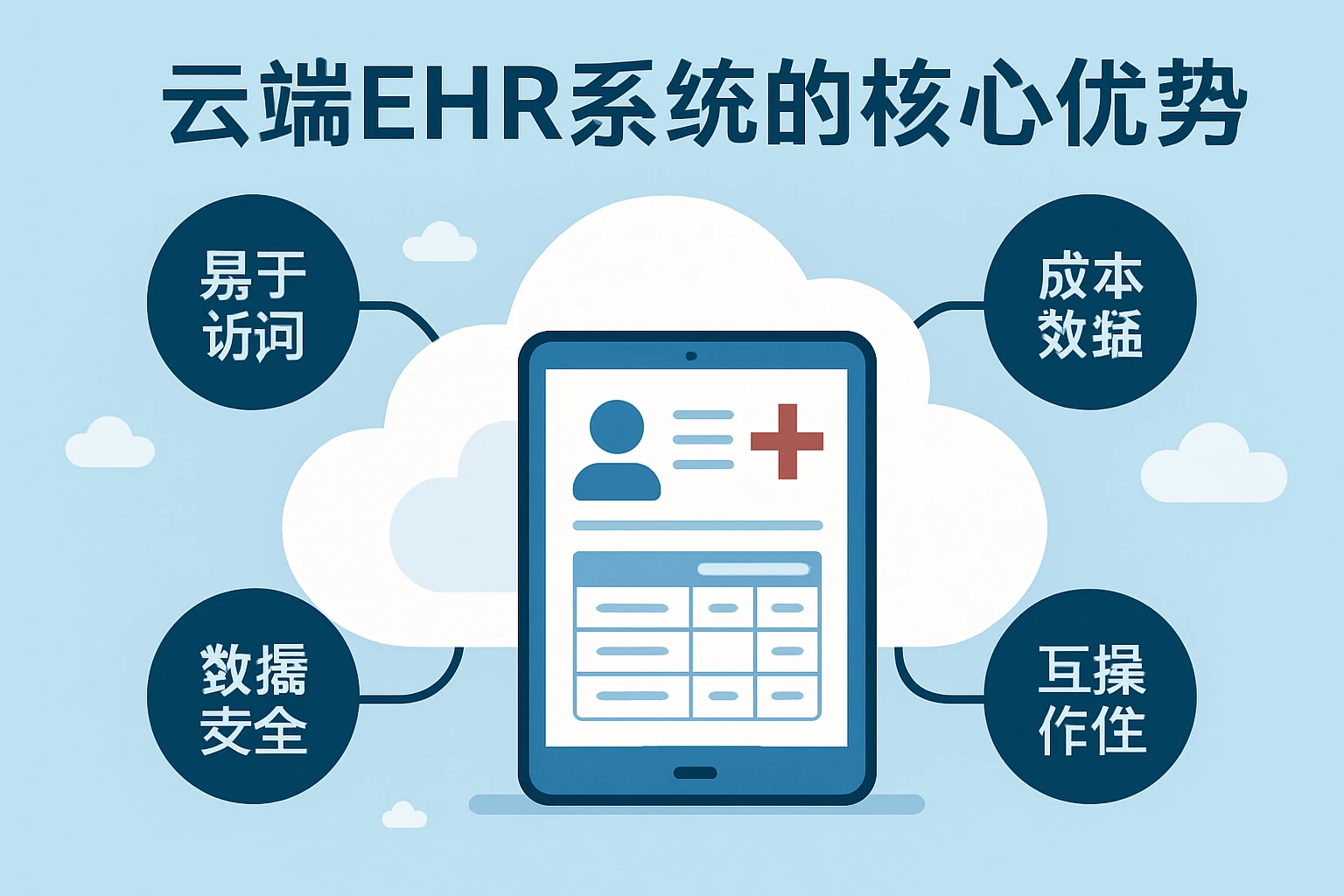 云端EHR系统的核心优势