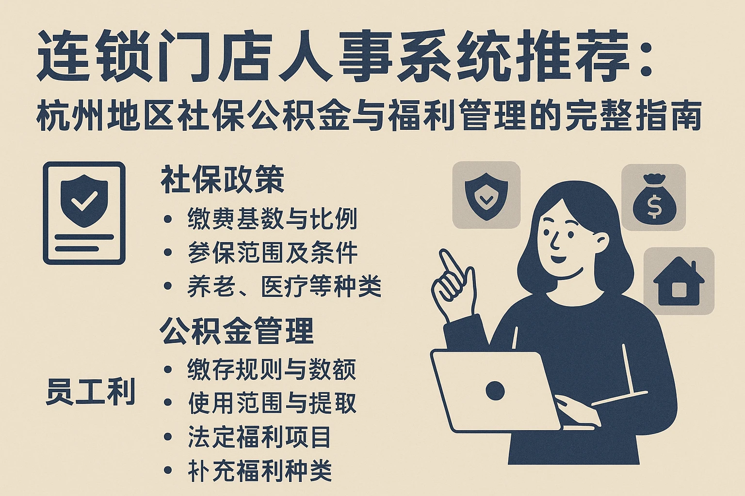 连锁门店人事系统推荐:杭州地区社保公积金与福利管理的完整指南