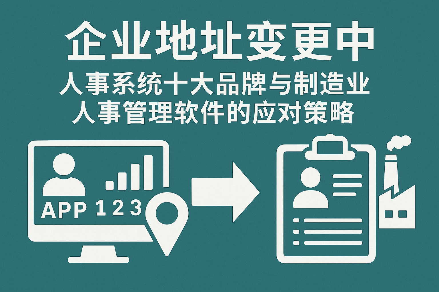企业地址变更中人事系统十大品牌与制造业人事管理软件的应对策略