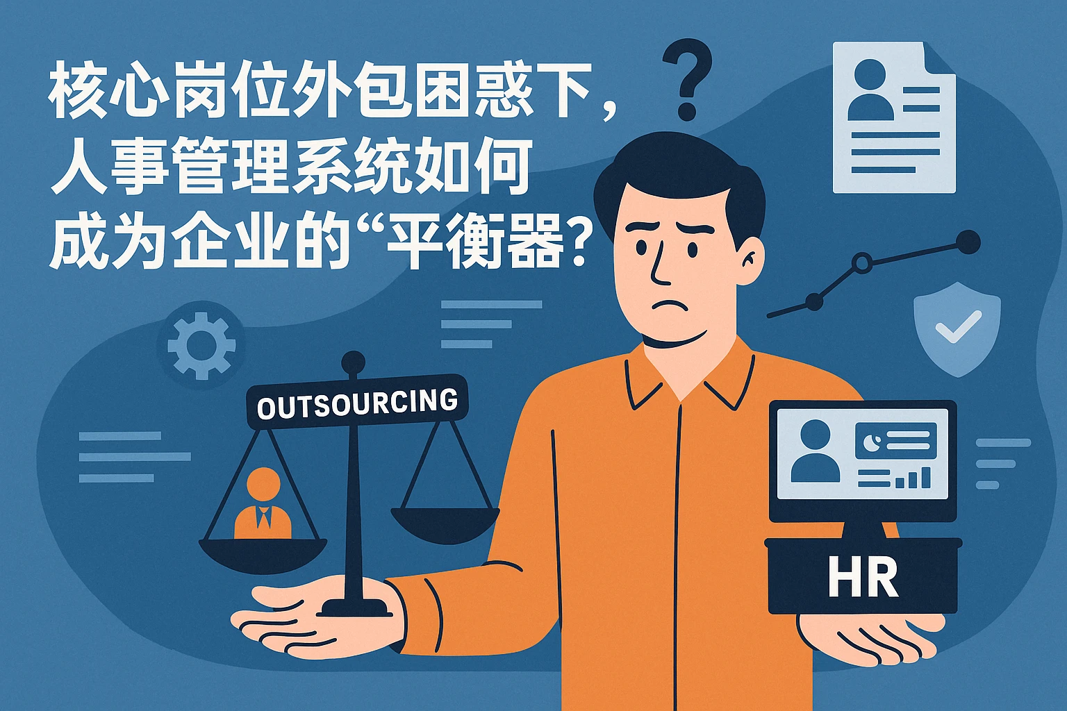 核心岗位外包困惑下，人事管理系统如何成为企业的“平衡器”？