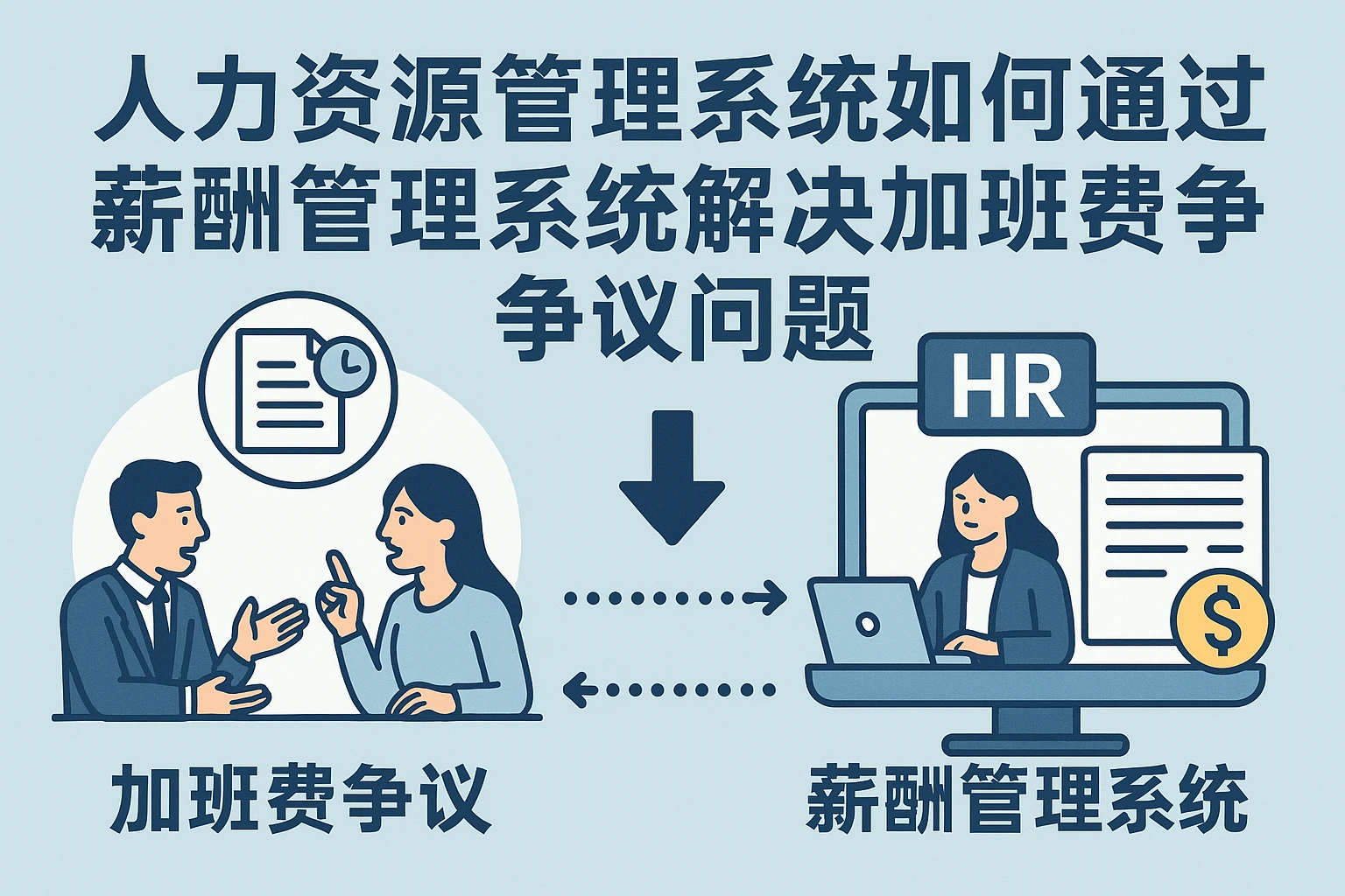 人力资源管理系统如何通过薪酬管理系统解决加班费争议问题