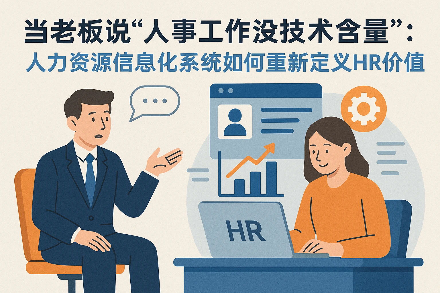 当老板说“人事工作没技术含量”：人力资源信息化系统如何重新定义HR价值
