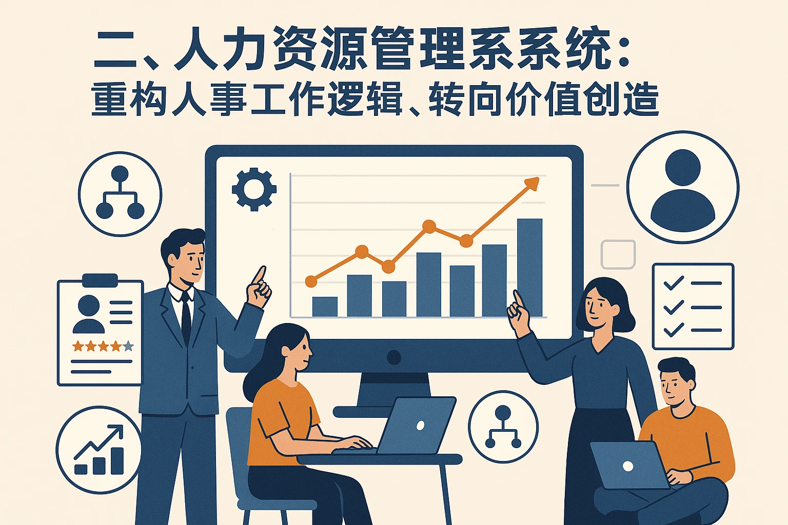二、人力资源管理系统:重构人事工作逻辑,转向价值创造