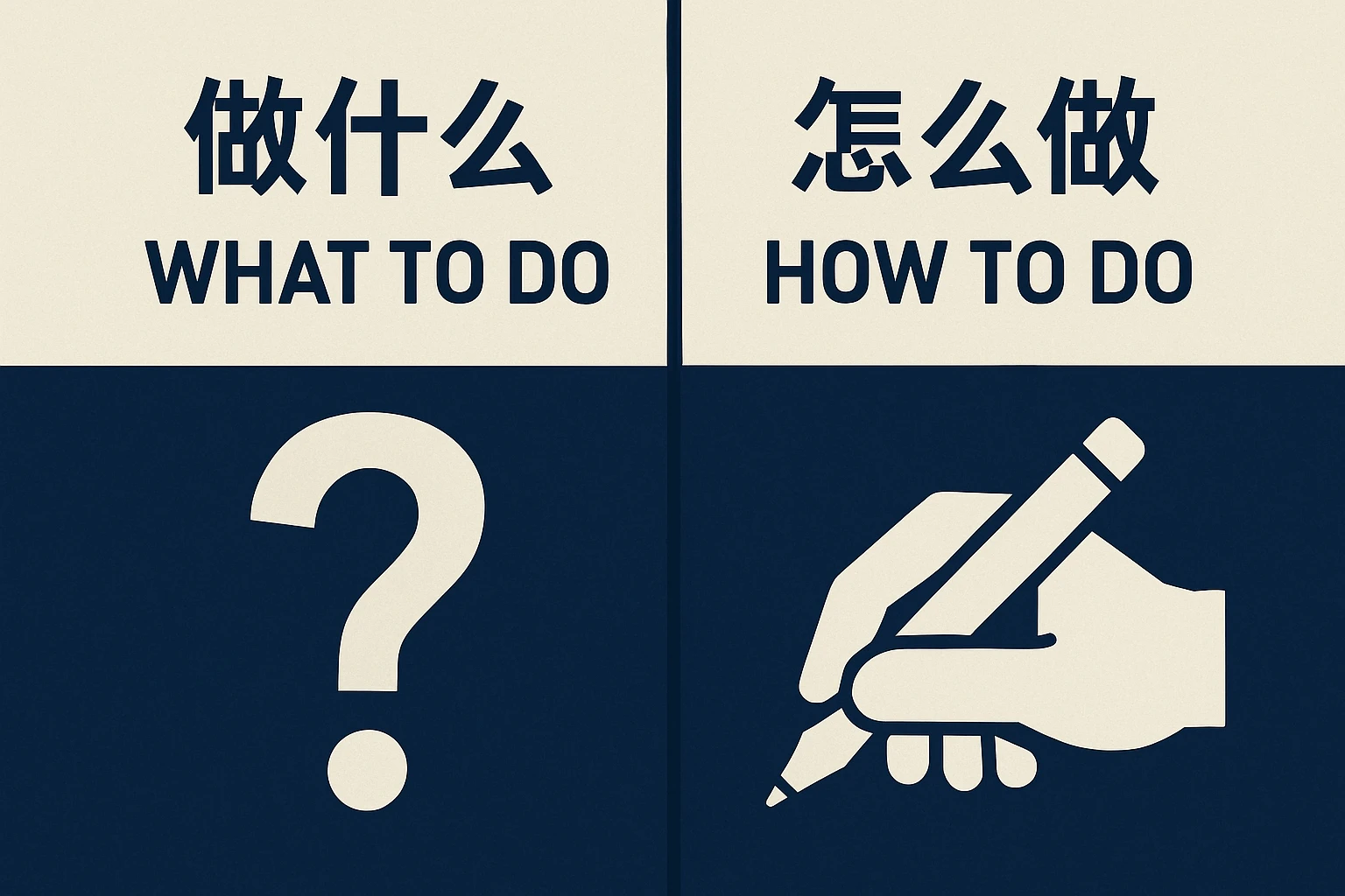 2. 内容与侧重：“做什么”与“怎么做”的差异