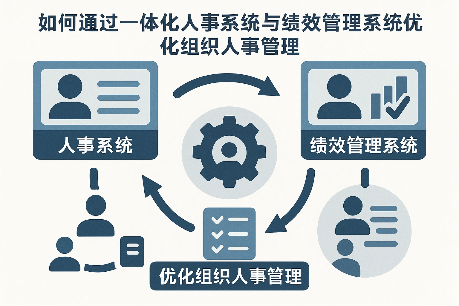 如何通过一体化人事系统与绩效管理系统优化组织人事管理