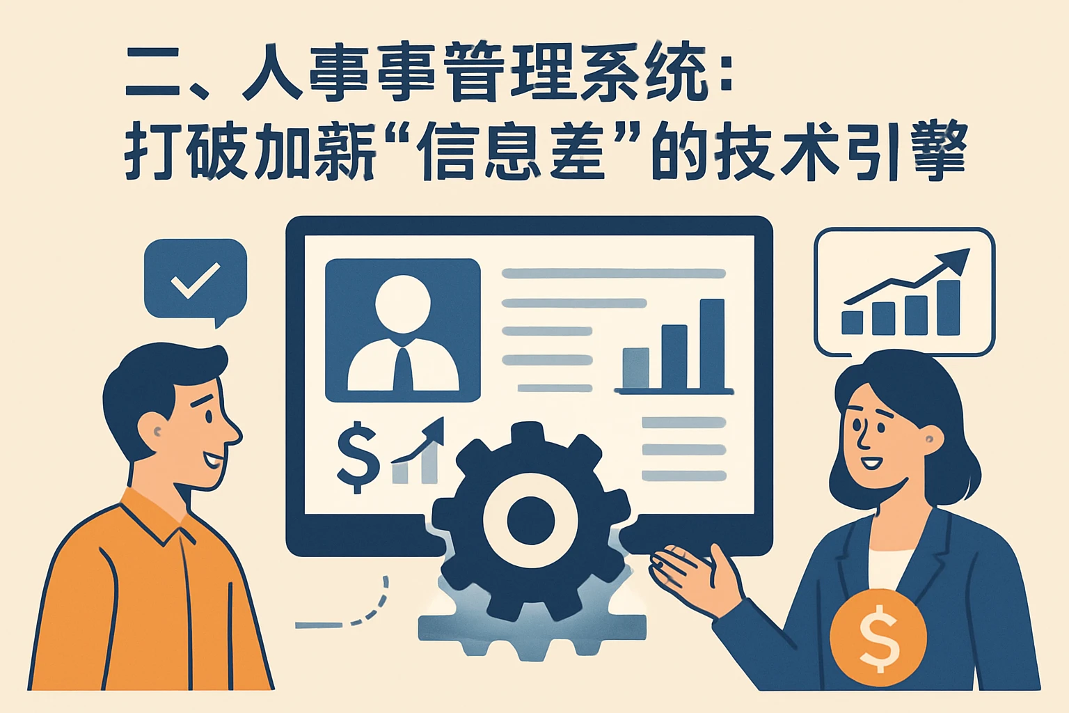 二、人事管理系统：打破加薪“信息差”的技术引擎