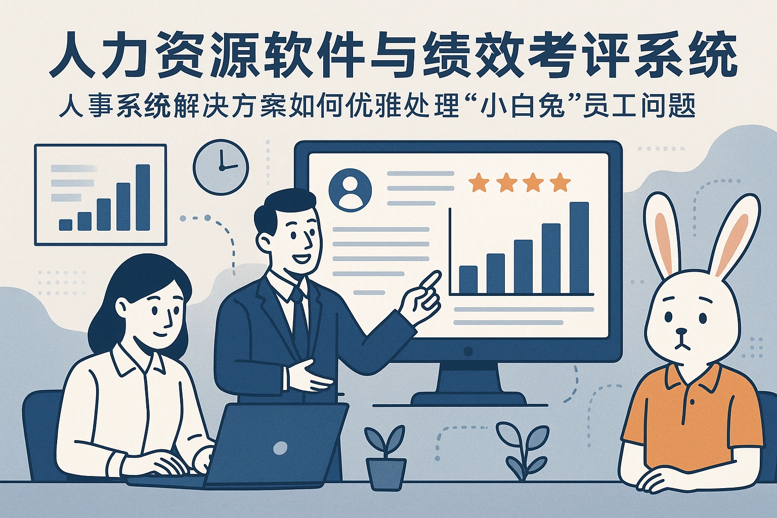 人力资源软件与绩效考评系统:人事系统解决方案如何优雅处理