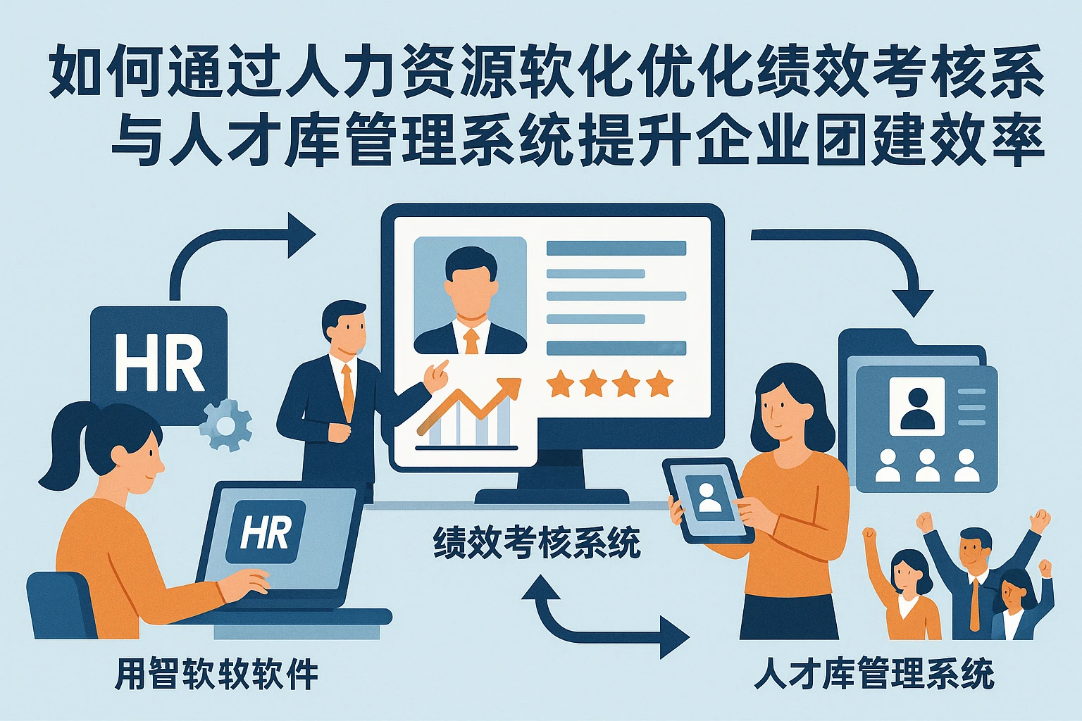 如何通过人力资源软件优化绩效考核系统与人才库管理系统提升企业团建效率