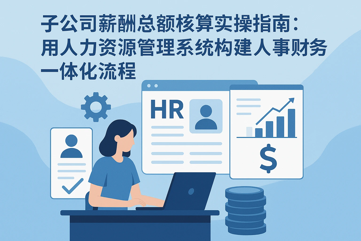 子公司薪酬总额核算实操指南:用人力资源管理系统构建人事财务一体化流程