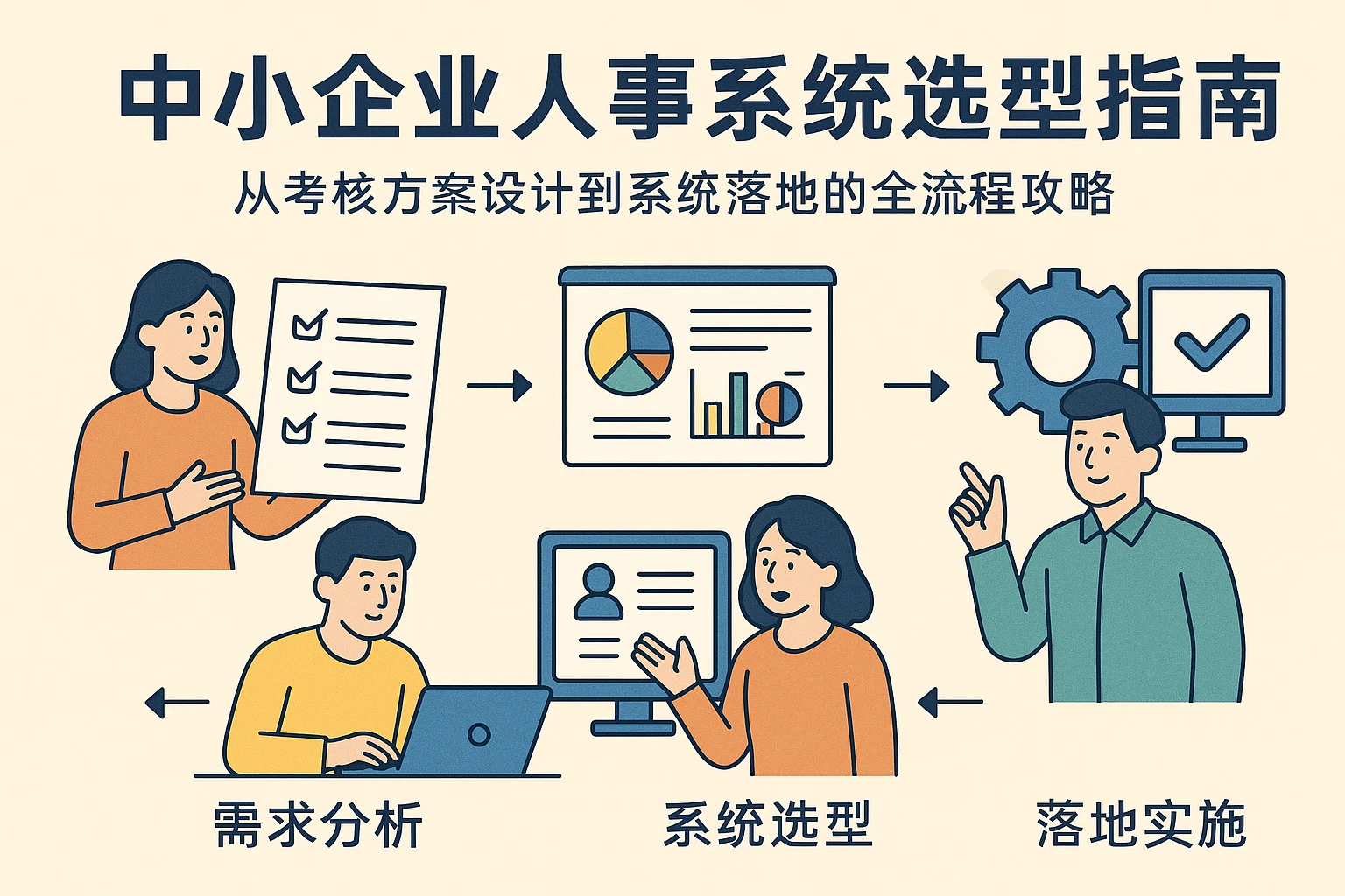 中小企业人事系统选型指南：从考核方案设计到系统落地的全流程攻略