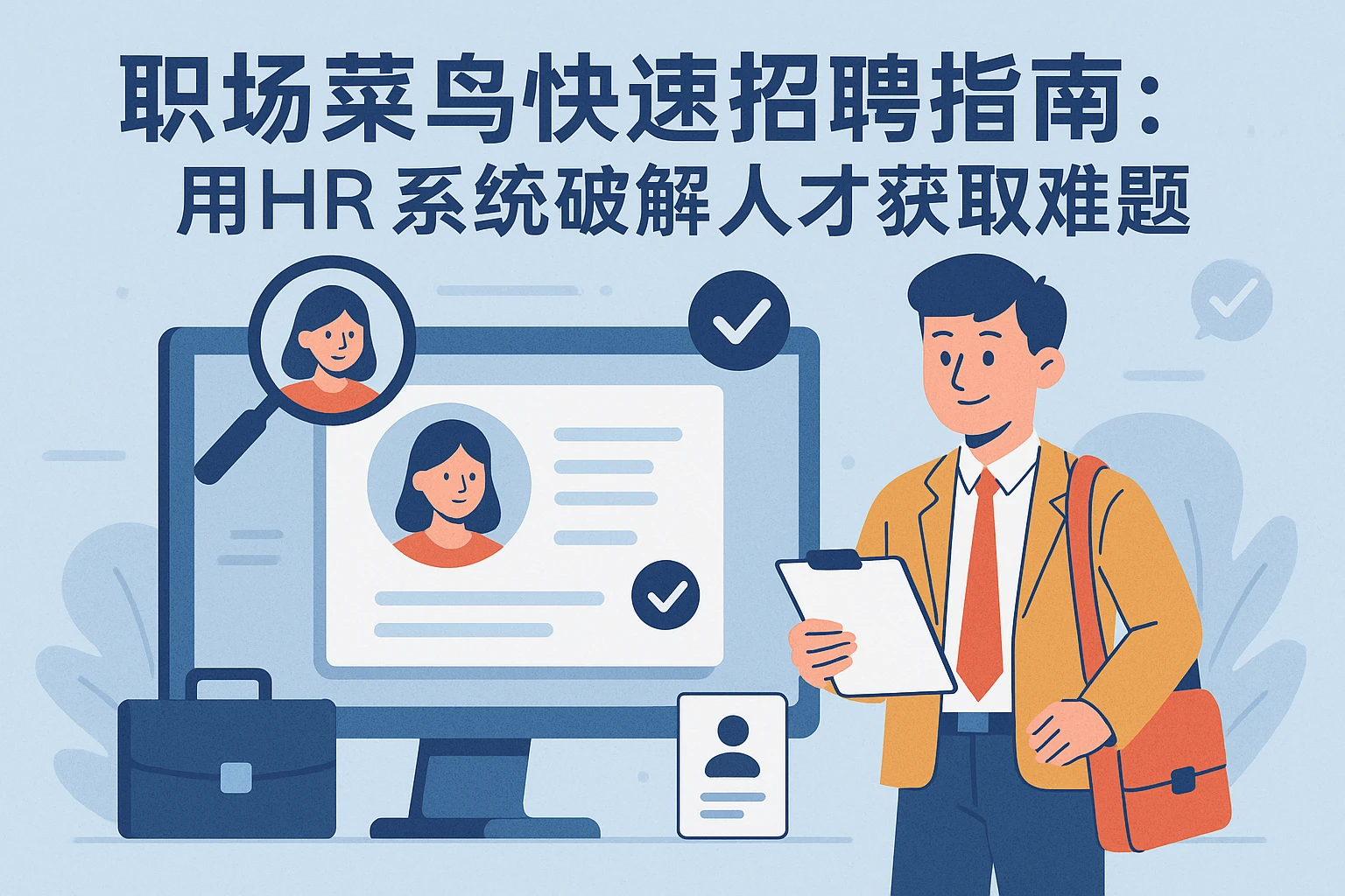 职场菜鸟快速招聘指南：用HR系统破解人才获取难题