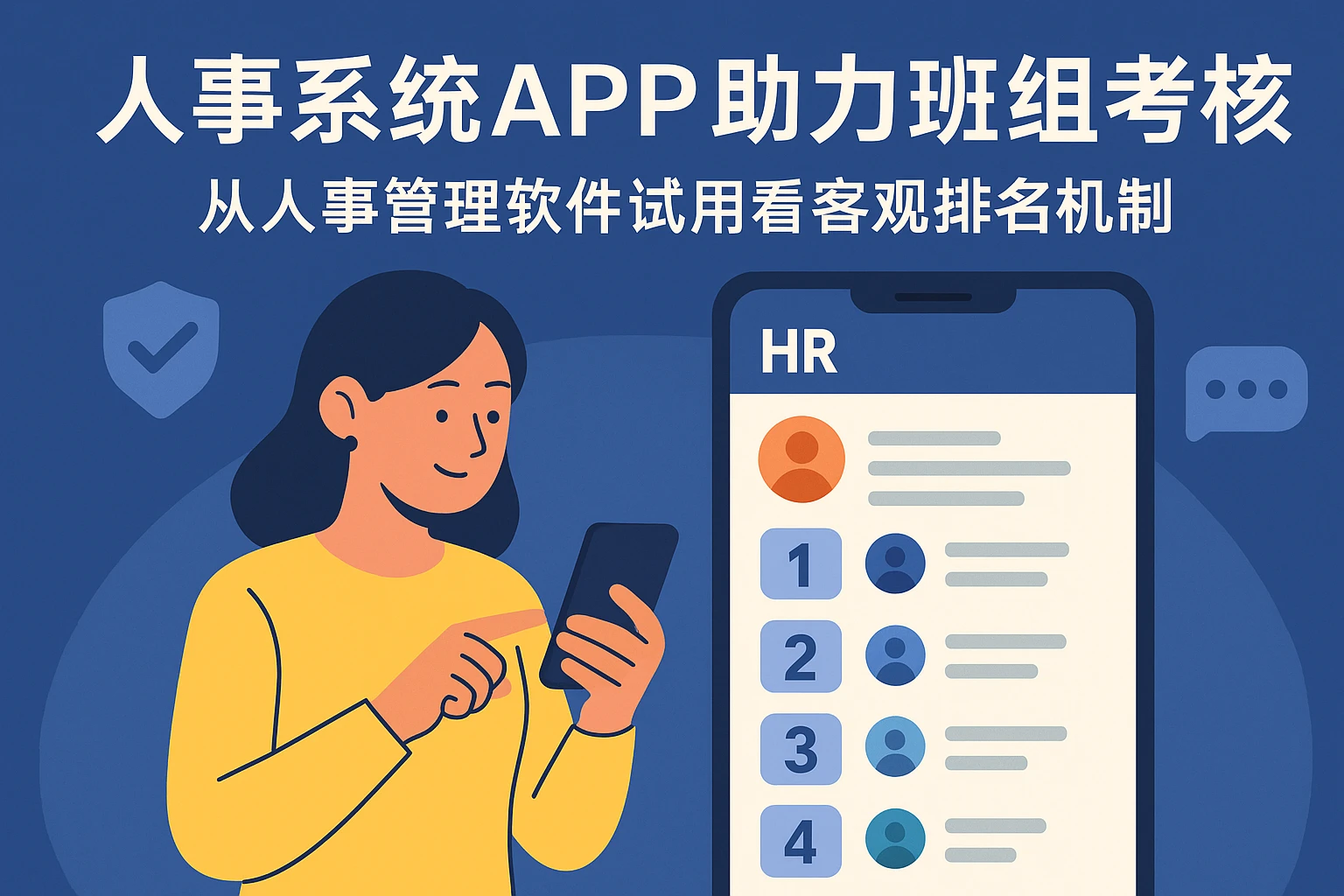 人事系统APP助力班组考核:从人事管理软件试用看客观排名机制