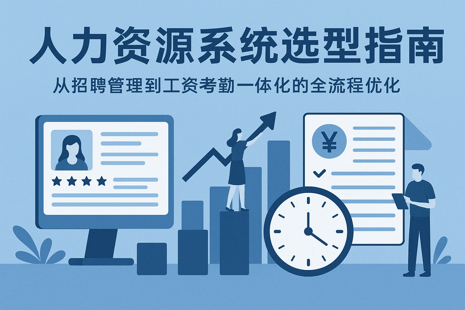 人力资源系统选型指南：从招聘管理到工资考勤一体化的全流程优化