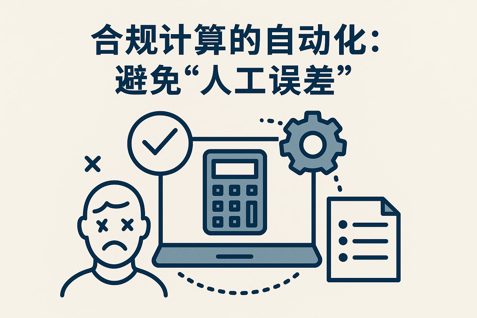 2. 合规计算的自动化：避免“人工误差”
