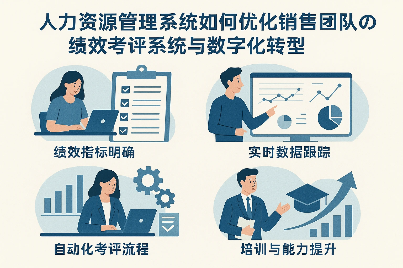 人力资源管理系统如何优化销售团队的绩效考评系统与数字化转型