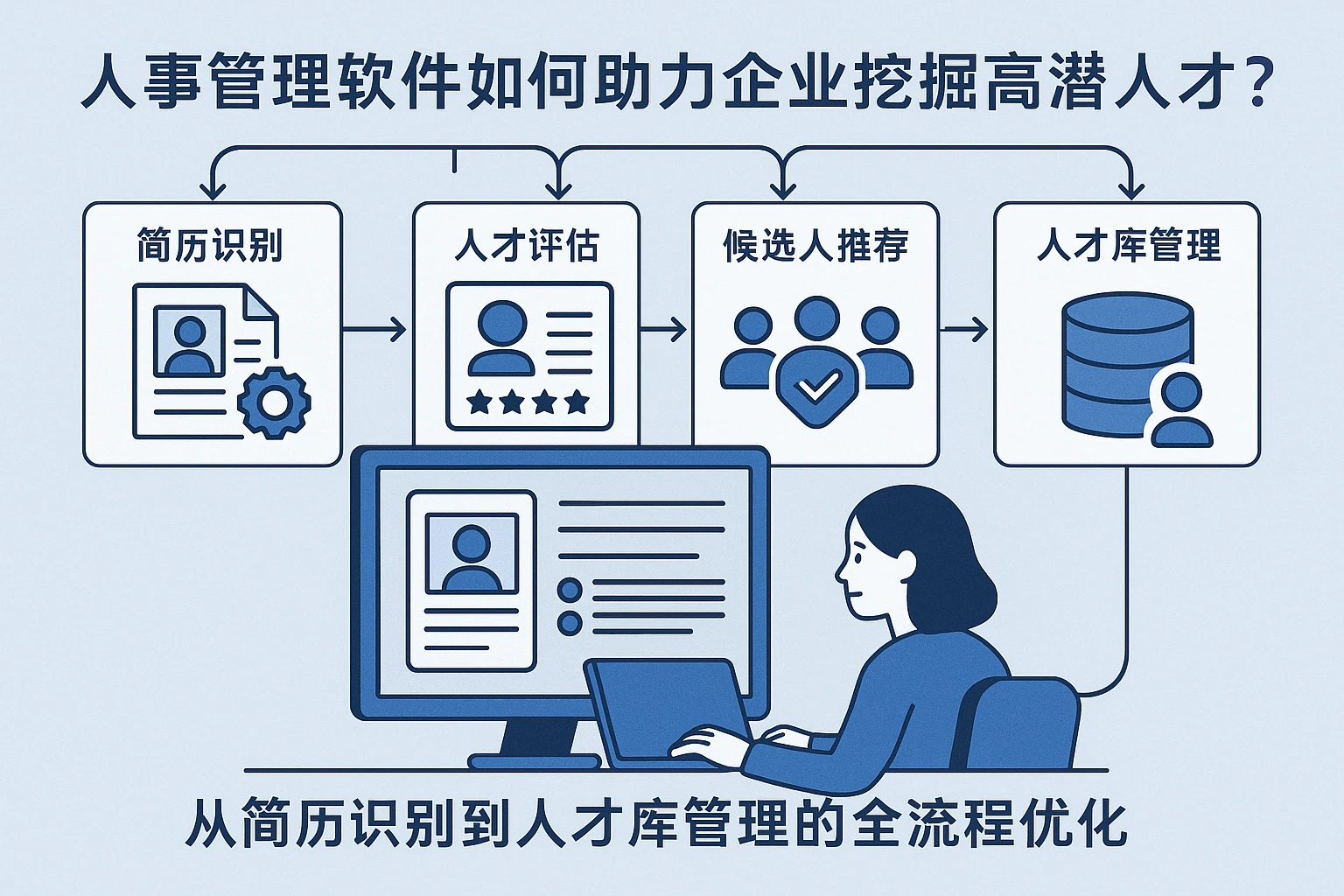 人事管理软件如何助力企业挖掘高潜人才?从简历识别到人才库管理的全流程优化