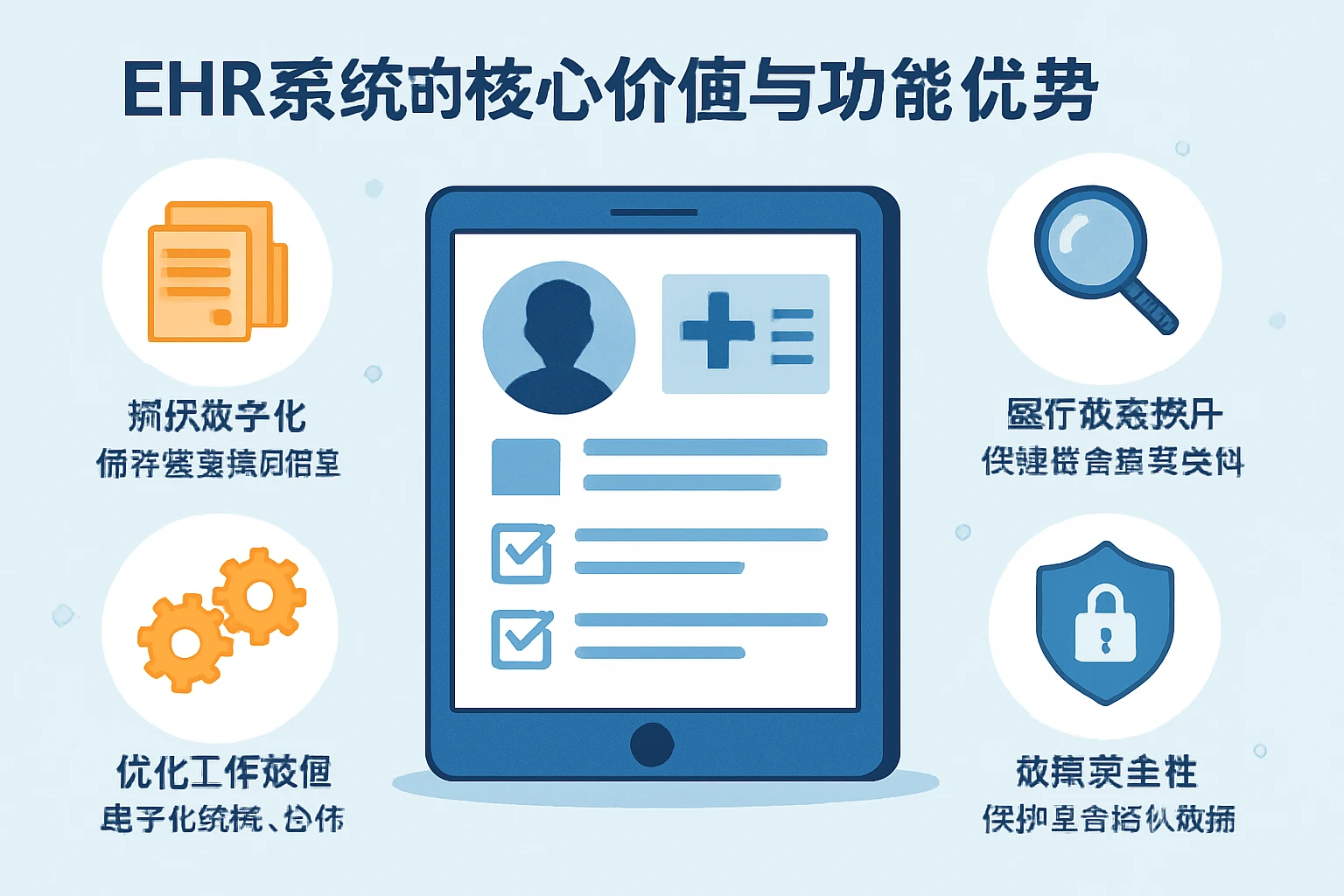 EHR系统的核心价值与功能优势