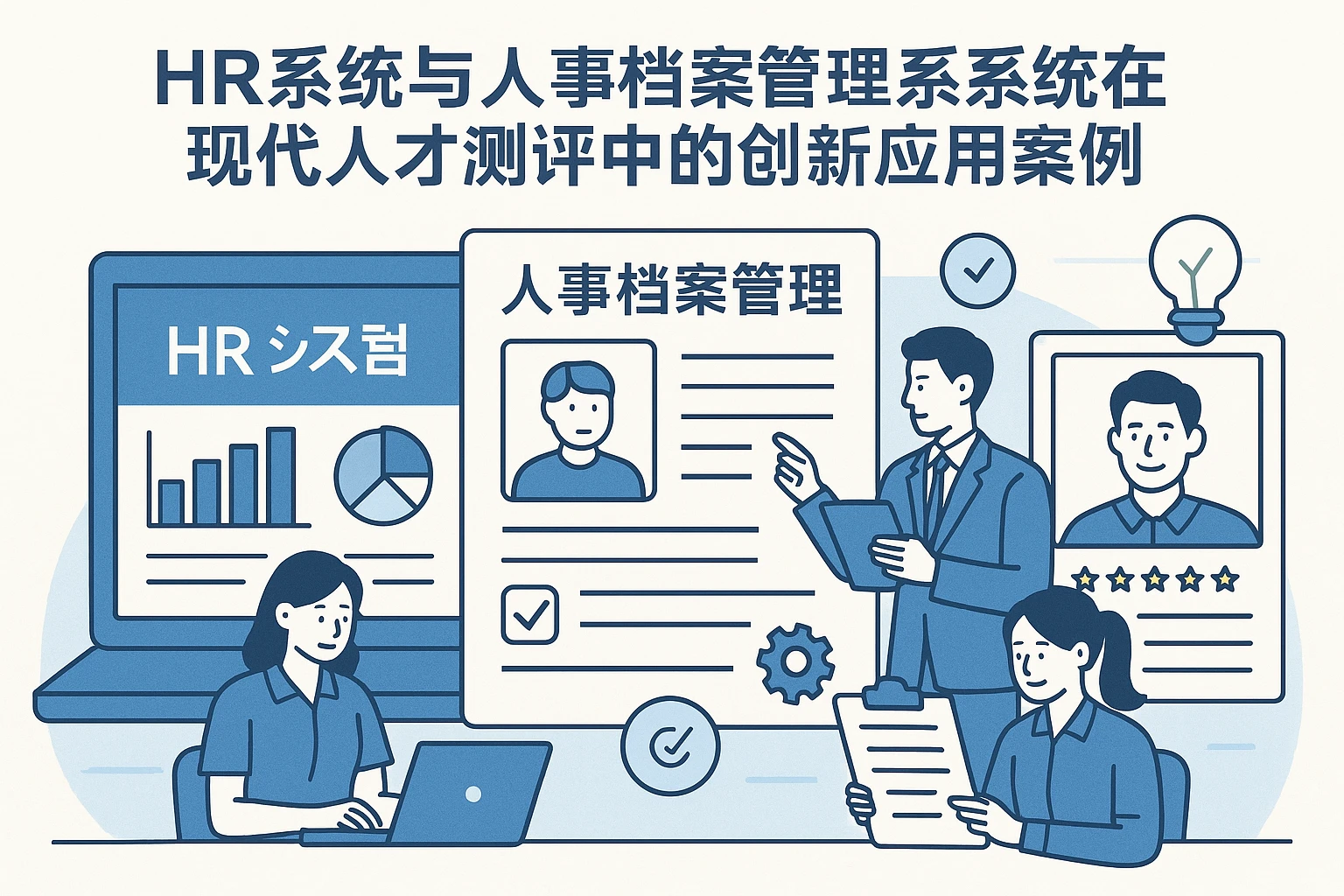 HR系统与人事档案管理系统在现代人才测评中的创新应用案例