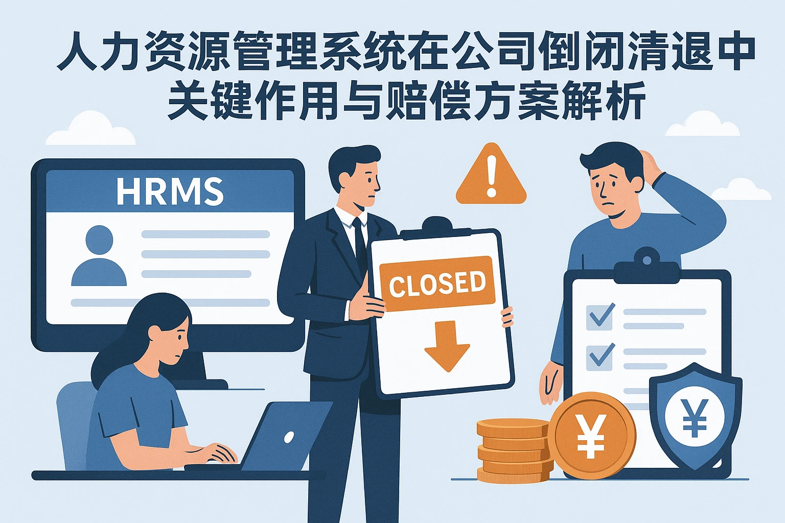 人力资源管理系统在公司倒闭清退中的关键作用与赔偿方案解析