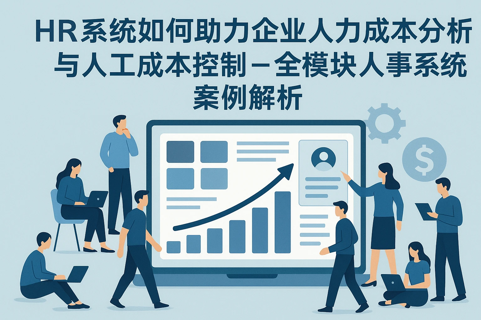 HR系统如何助力企业人力成本分析与人工成本控制 - 全模块人事系统案例解析