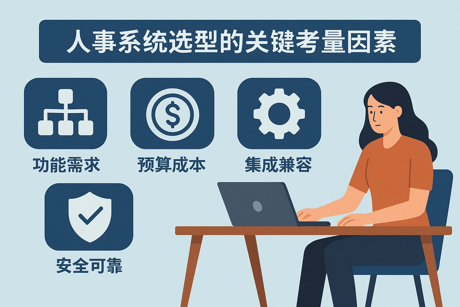人事系统选型的关键考量因素