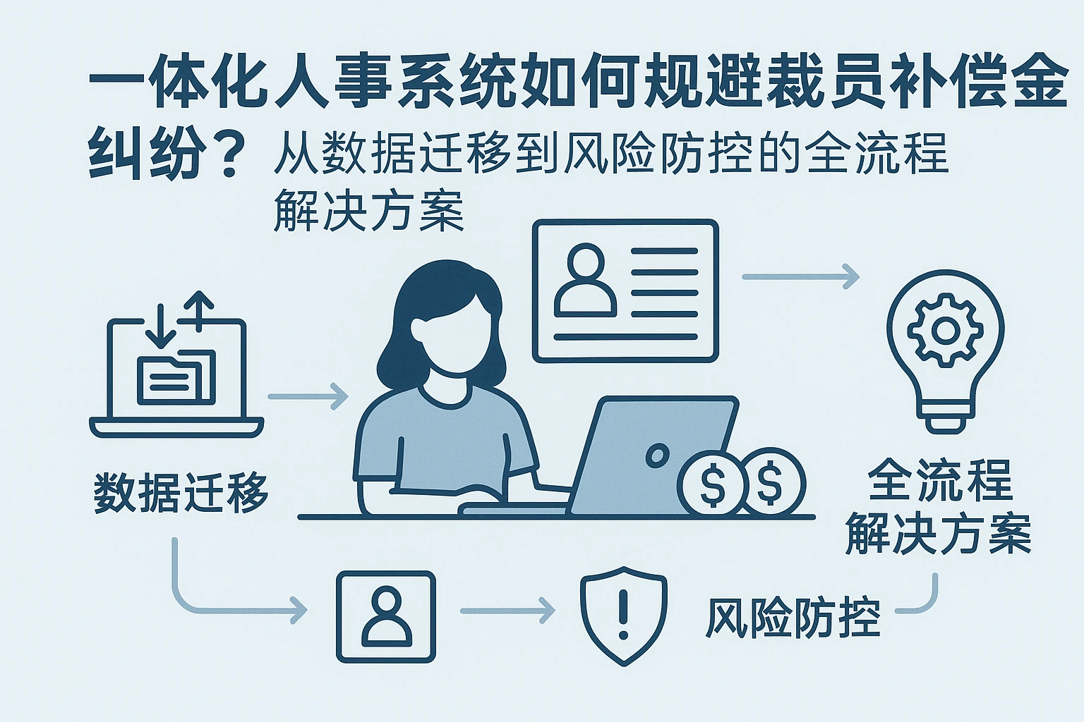 一体化人事系统如何规避裁员补偿金纠纷？从数据迁移到风险防控的全流程解决方案