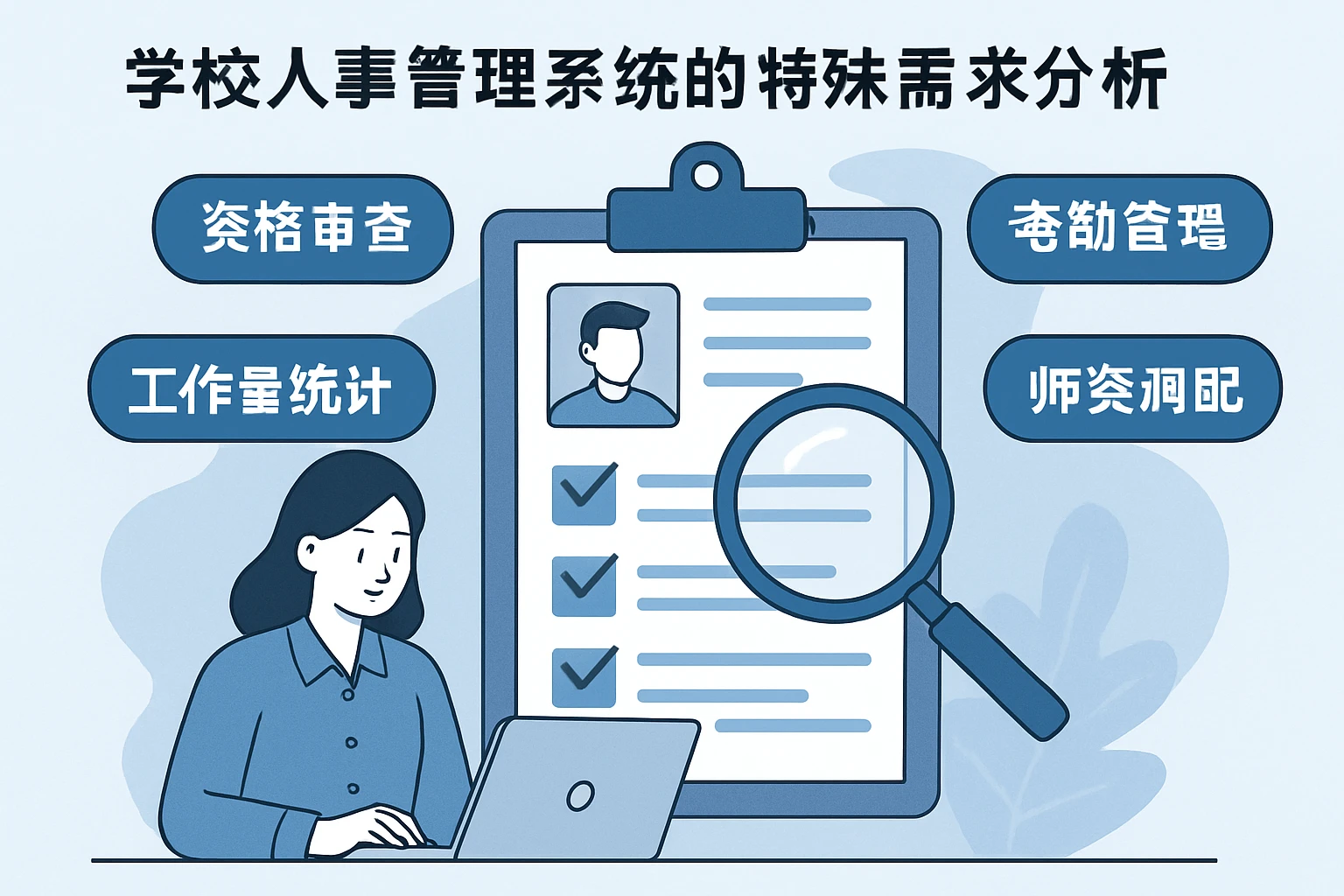 学校人事管理系统的特殊需求分析