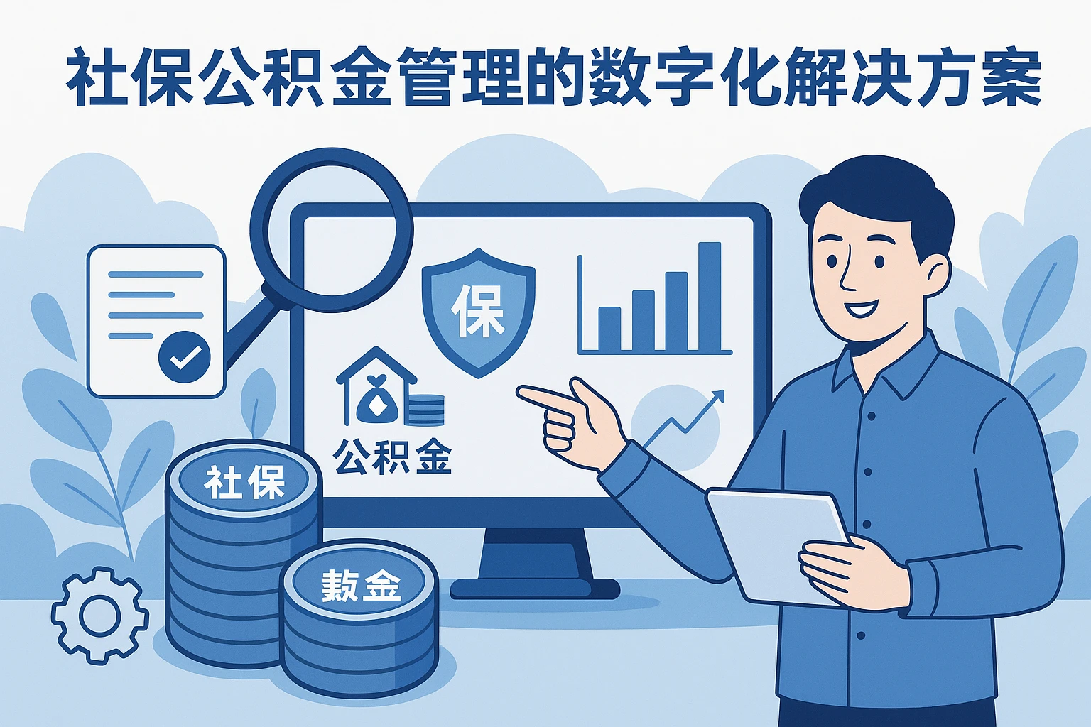 社保公积金管理的数字化解决方案