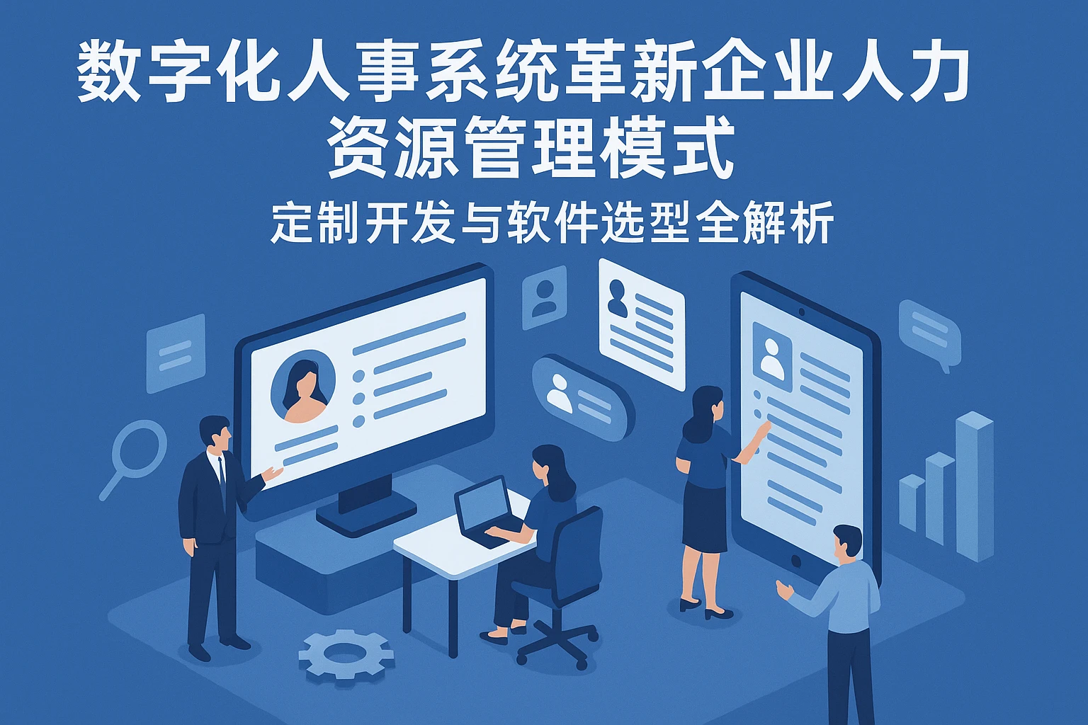 数字化人事系统革新企业人力资源管理模式：定制开发与软件选型全解析