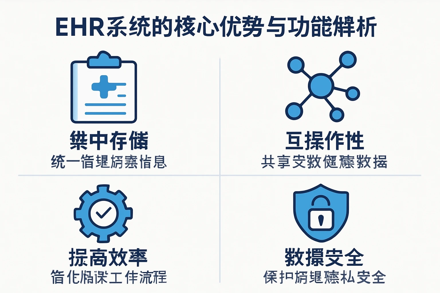 EHR系统的核心优势与功能解析
