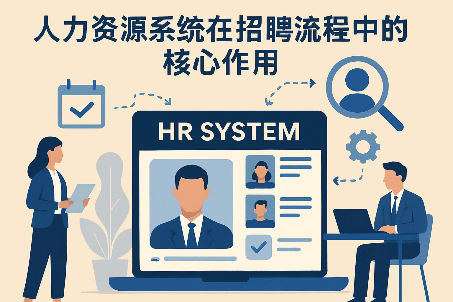 人力资源系统在招聘流程中的核心作用