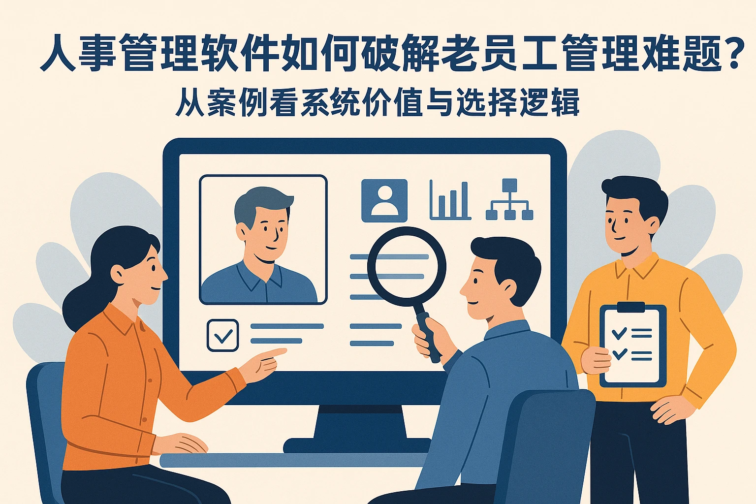人事管理软件如何破解老员工管理难题?从案例看系统价值与选择逻辑