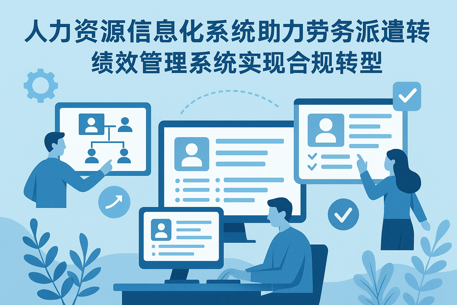 人力资源信息化系统助力劳务派遣转外包,绩效管理系统实现合规转型