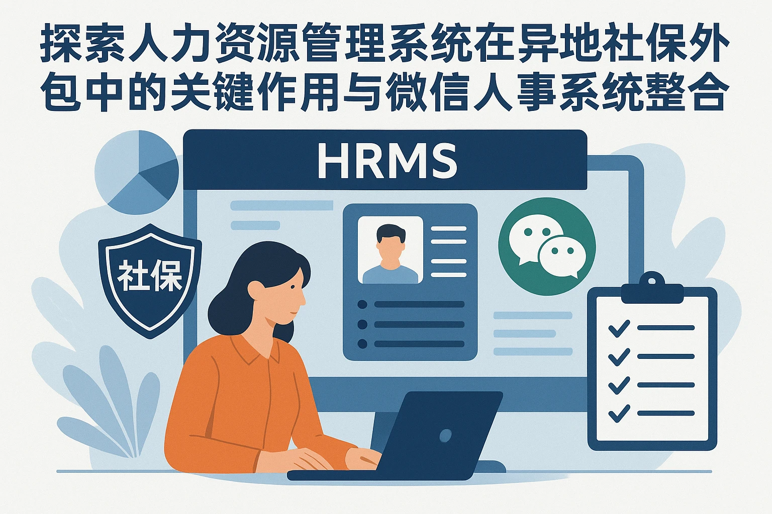探索人力资源管理系统在异地社保外包中的关键作用与微信人事系统整合优势