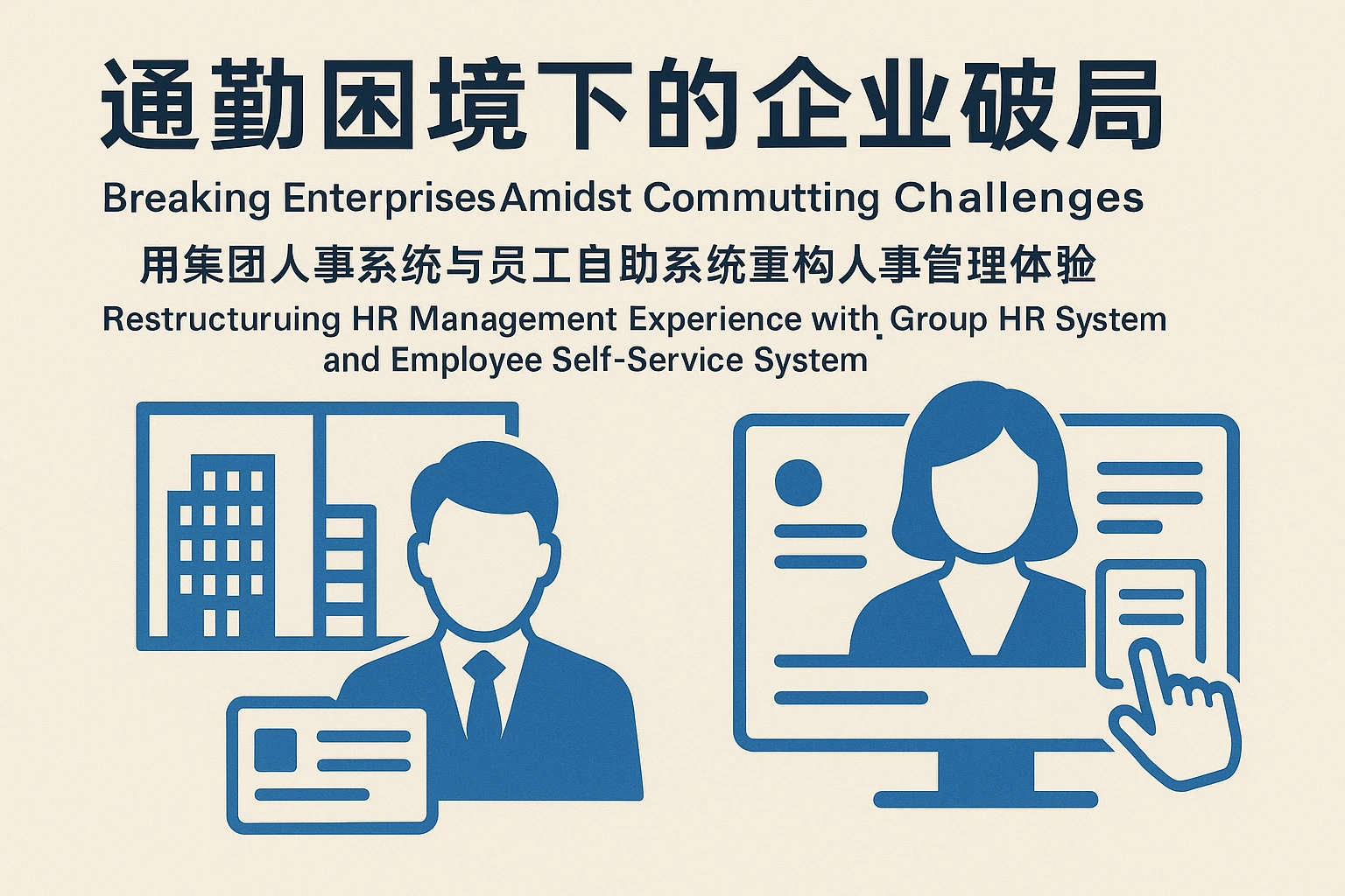 通勤困境下的企业破局：用集团人事系统与员工自助系统重构人事管理体验