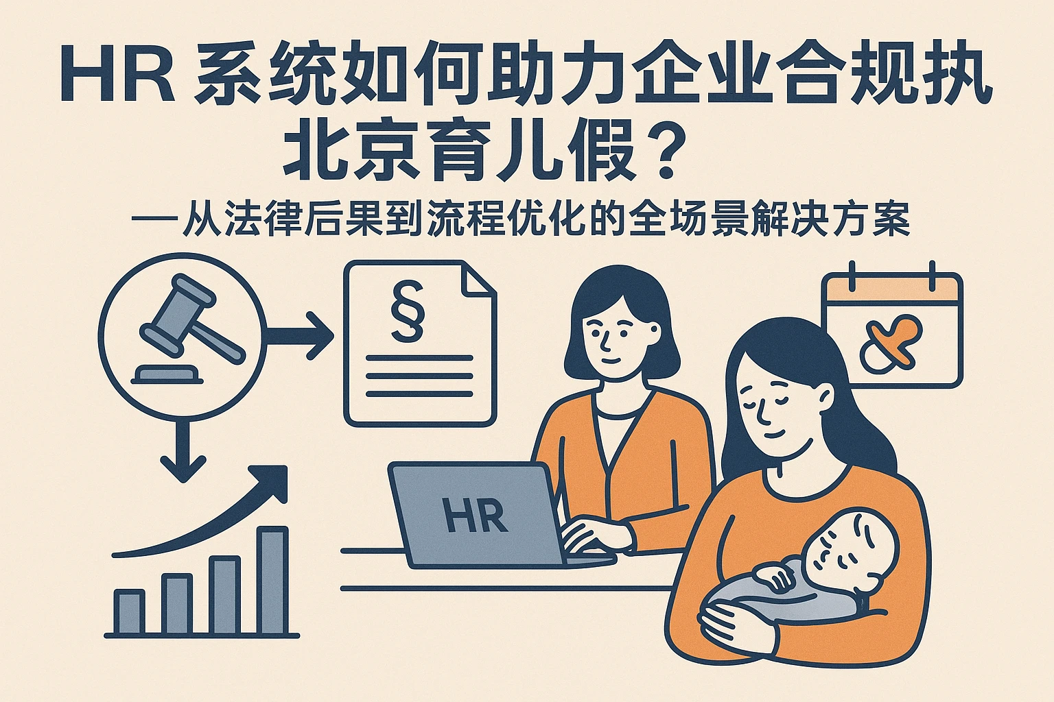 HR系统如何助力企业合规执行北京育儿假?——从法律后果到流程优化的全场景解决方案