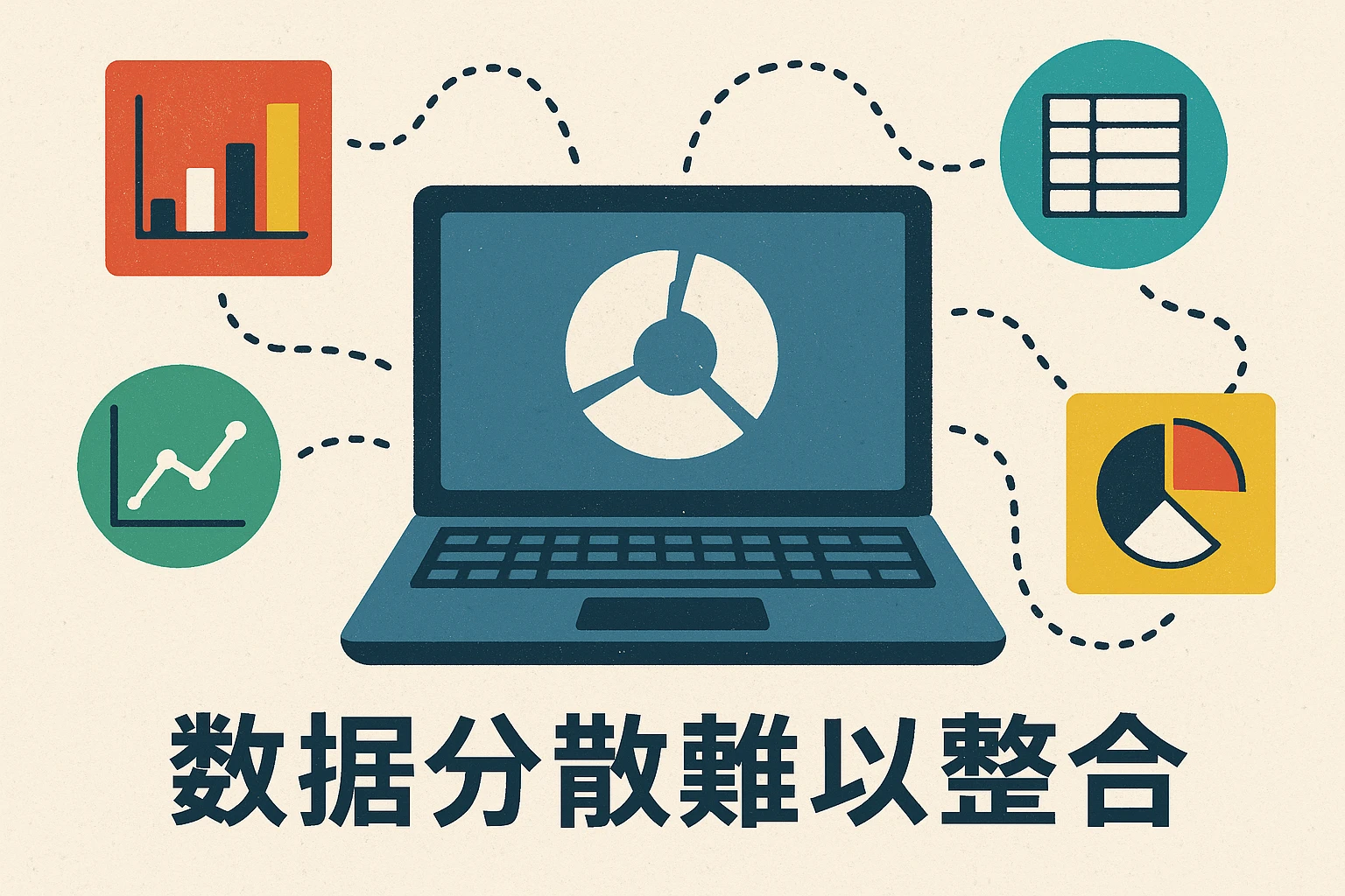 数据分散难以整合