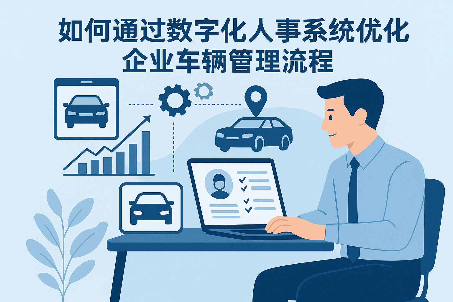 如何通过数字化人事系统优化企业车辆管理流程