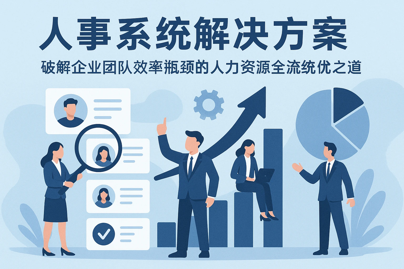人事系统解决方案:破解企业团队效率瓶颈的人力资源全流程优化之道