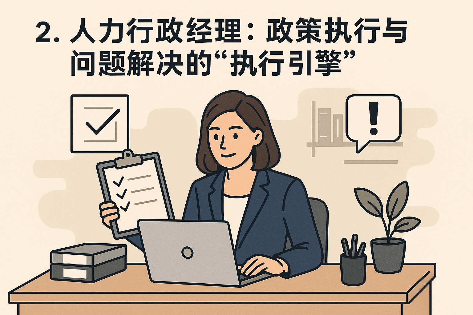 2. 人力行政经理：政策执行与问题解决的“执行引擎”